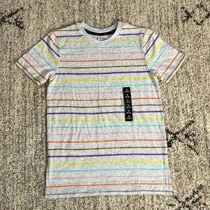 Boys Art Class Short Sleeve Striped Shirt